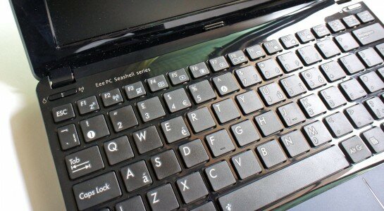 Chiclet keys in the Eee PC Seashell case design