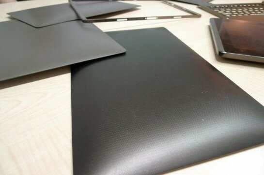 Eee Pad's with smooth surfaces?