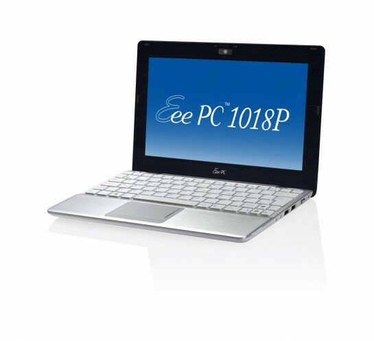 ASUS Eee PC 1018P White Aluminium