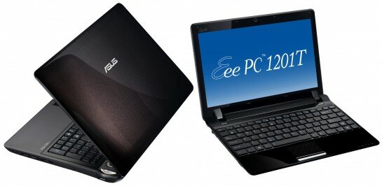 ASUS N61 and Eee PC 1201T laptops