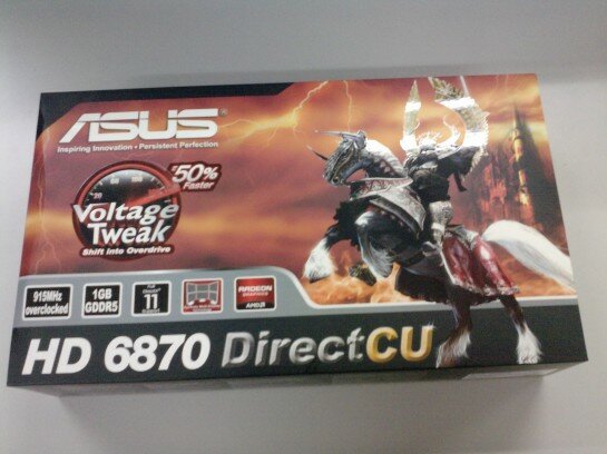 HD6870 DirectCU box