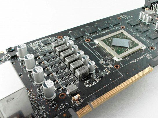 ASUS Super Alloy Chokes on the Radeon HD 6870 DirectCU