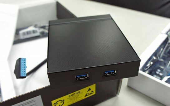 ASUS P8P67 Deluxe USB 3 front panel adapter