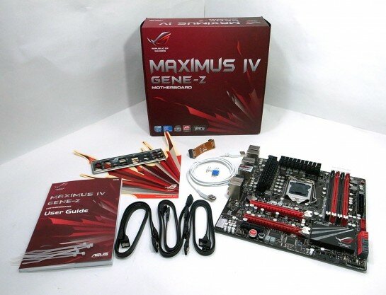 Everything inside the Maximus IV GENE-Z box